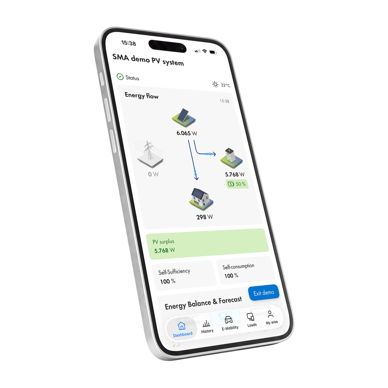 SMA Energy App – Application & produit numériques