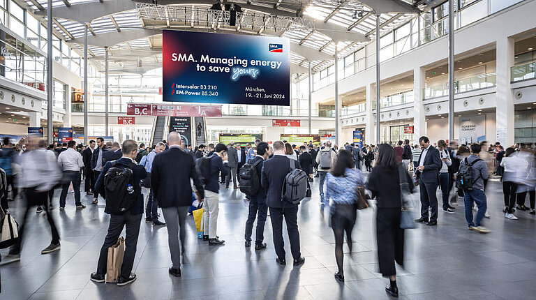 Focus sur l'avenir des énergies renouvelables : SMA présente ses solutions novatrices lors du salon Intersolar Europe 2024