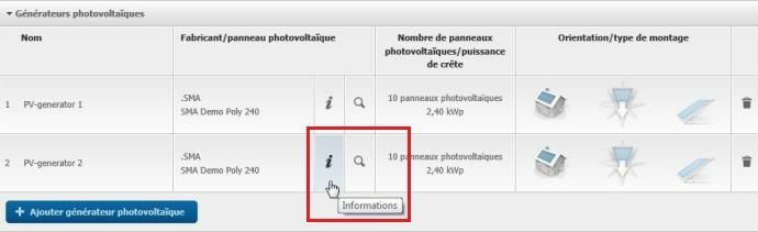 Tenir compte de la tension d'entrée maximale admissible de l'onduleur