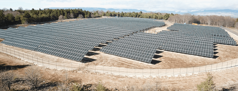 Référence installation grandes centrales CENTRALE SOLAIRE 7 – LAGARDE D‘APT