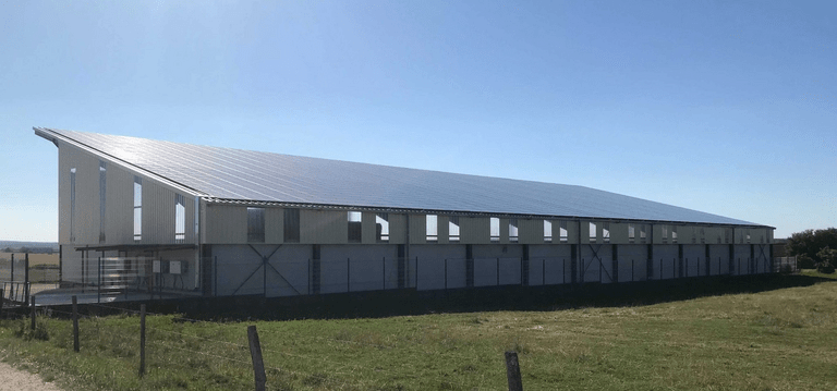 SAS du Loup Pendu – Bouvron (54), 2022 370 kWc