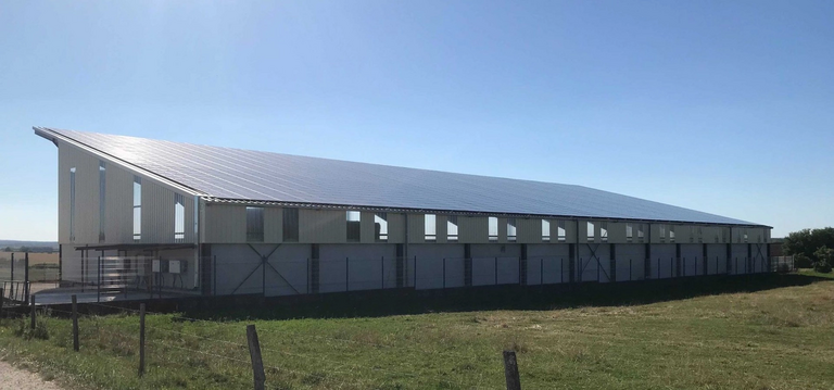 SAS du Loup Pendu – Bouvron (54), 2022 370 kWc