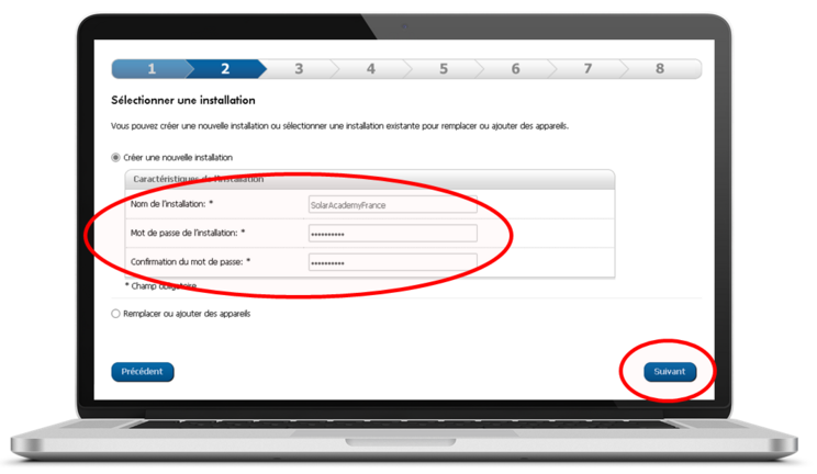 Identifiant de l‘installation - Sunny Portal