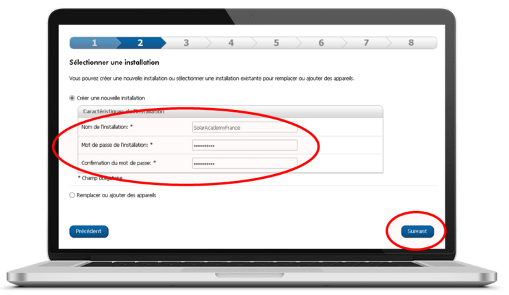 Identifiant de l‘installation - Sunny Portal