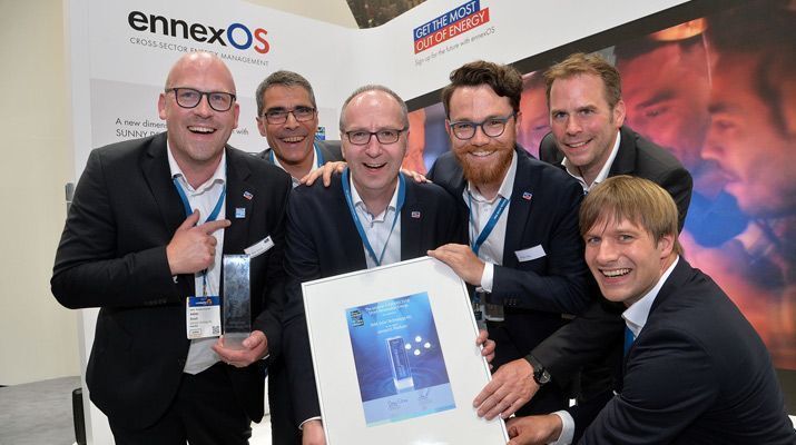 Doublement récompensé : SMA remporte les prix ees AWARD et smarter E AWARD au salon Intersolar 2018