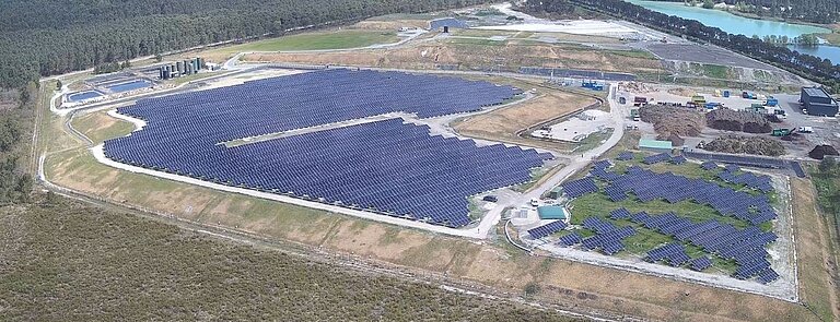 Parc solaire de La Pouyère, Parc solaire de La Pouyère – Naujac-Ser-Mer (33), 4,24 MWC