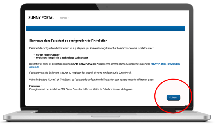 Créer un compte pour le monitoring - Sunny Portal