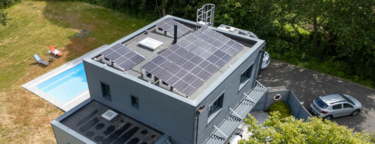 Villa Riantec avec PV