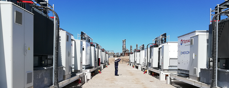 Centrale de stockage MARDYCK