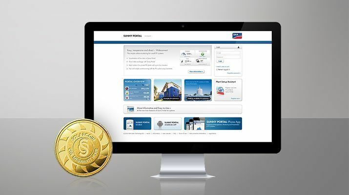 Des SolarCoins à portée de clic dans SMA Sunny Portal