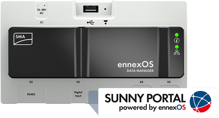 SMA Data Manager M - Sunny Portal powered by ennexOS